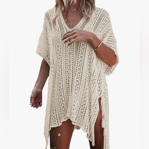 Wander Agio Beach Swimsuit for women coverup. Bikini coverup NET pattern